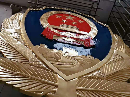 大型警徽制作实力厂家承接