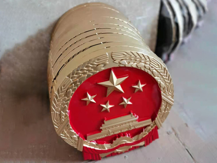 国徽安装施工步骤